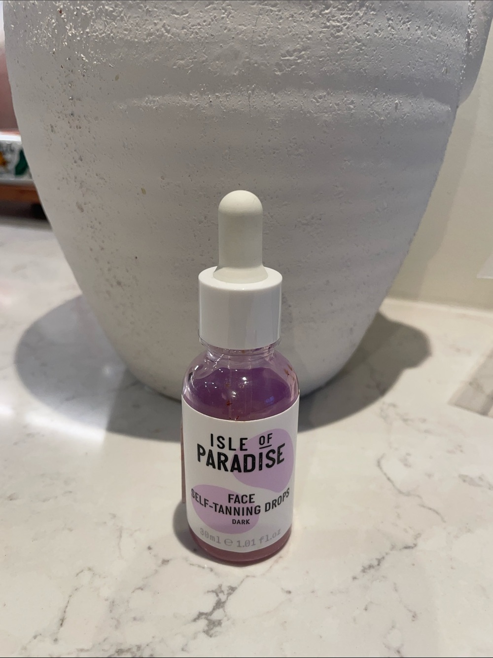 Isle of Paradise Face Self-Tanning Drops Dark